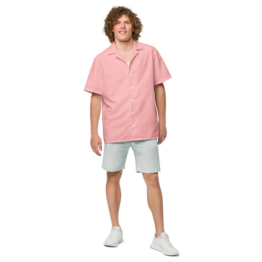 Coral button shirt-BT8D