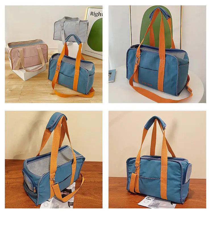 Canvas Pet Carrier Bag-BT8D