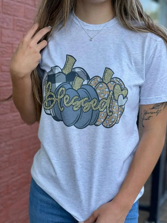 Blessed Pumpkins T-Shirt-BT8D